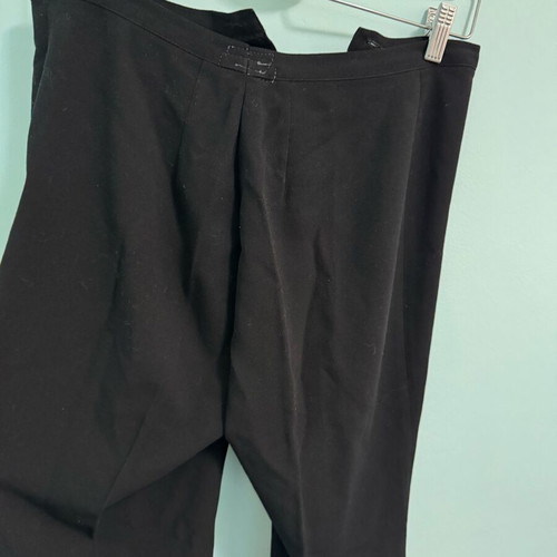 Black fabric pants Fashion Trend International used, size L 40 12