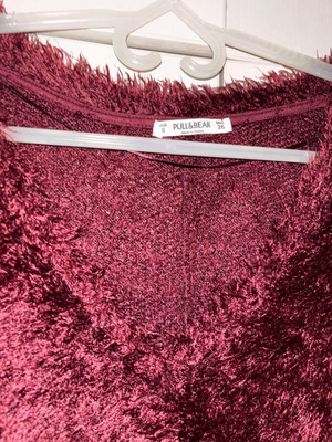 Pull & Bear red sweater like new, size S