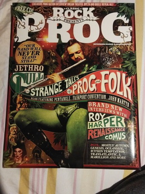 Classic Rock Presents Prog #5 magazine like new with CD