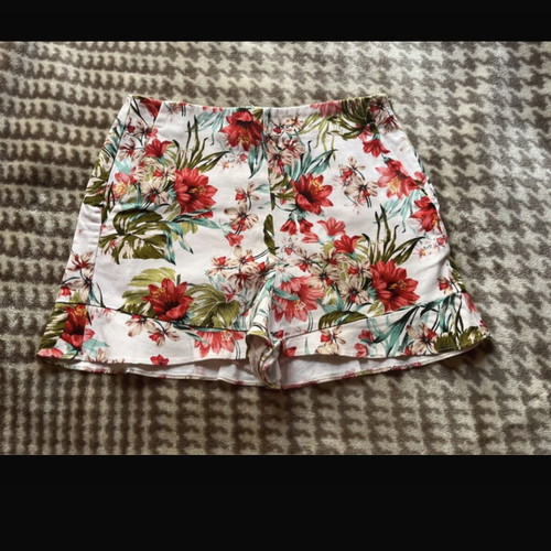 Zara fabric shorts like new, multicolored, size S