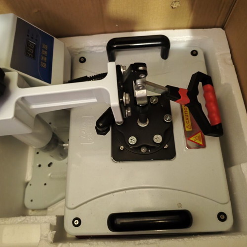 Heat Press 30x38cm mac3105 with manual opening like new