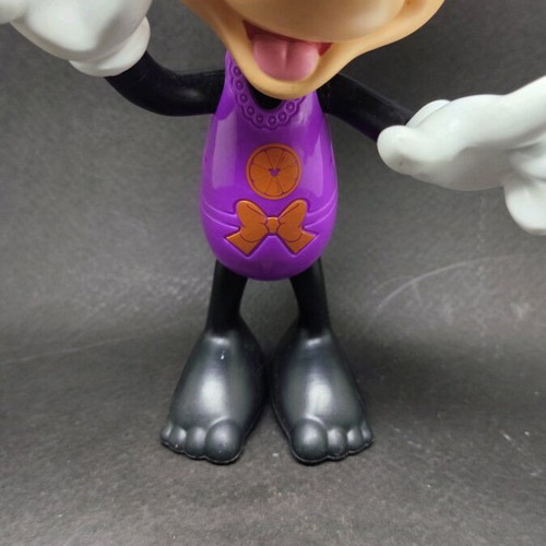 Minnie Mouse Disney figure used 2011 hard plastic
