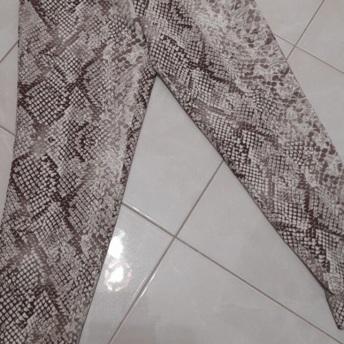 Actius Capri Pants and Jacket Set with Snake Pattern, New