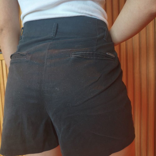 Edward Jeans high-waisted shorts like new, black, size M