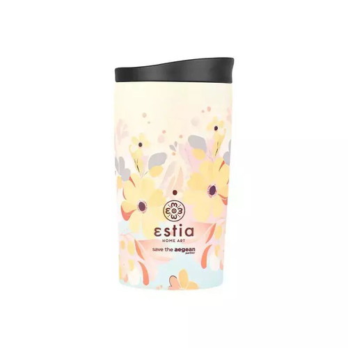 Estia Travel Mug Recyclable Stainless Steel BPA Free Thermos 350ml new