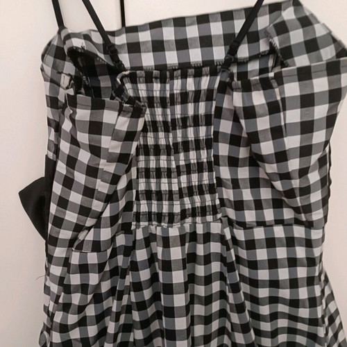 Evening dress with petticoat like new, size M