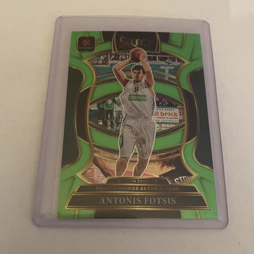 Antonis Fotsis Numbered Card 67/75 New Panini Euroleague Select 2025-26