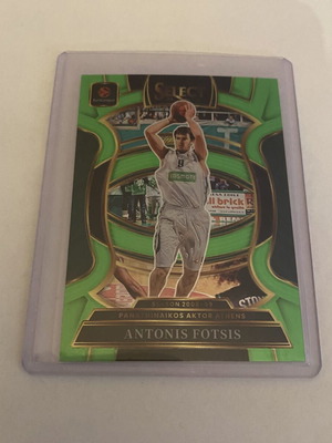 Antonis Fotsis Numbered Card 67/75 New Panini Euroleague Select 2025-26