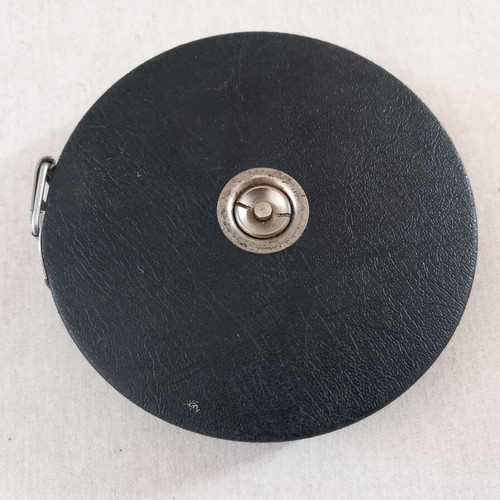 Rabone Chesterman vintage British tape measure 1970 used, functional