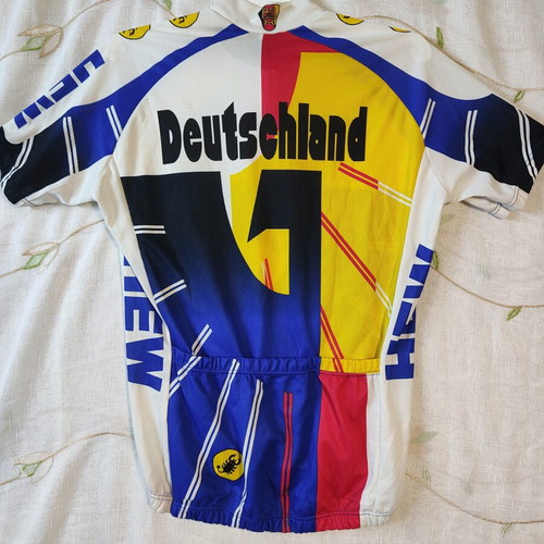 Castelli Retro Cycling Jersey Germany Size M Made in Italy Like New