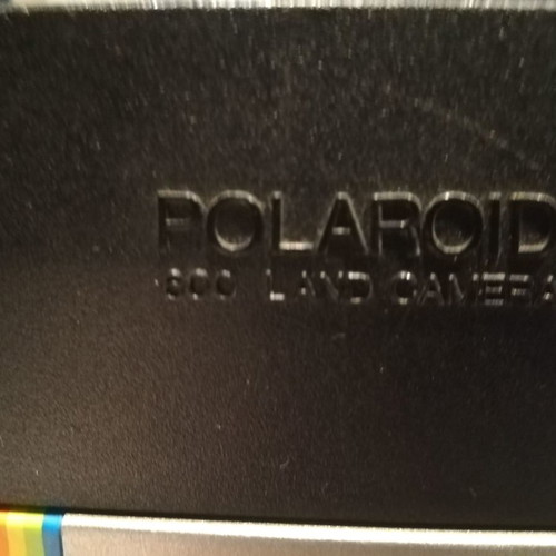 Polaroid 600 Land Camera Lightmixer camera used