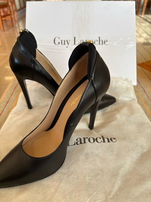 Γόβες Guy Laroche ψηλές μαύρες σαν καινούργιο