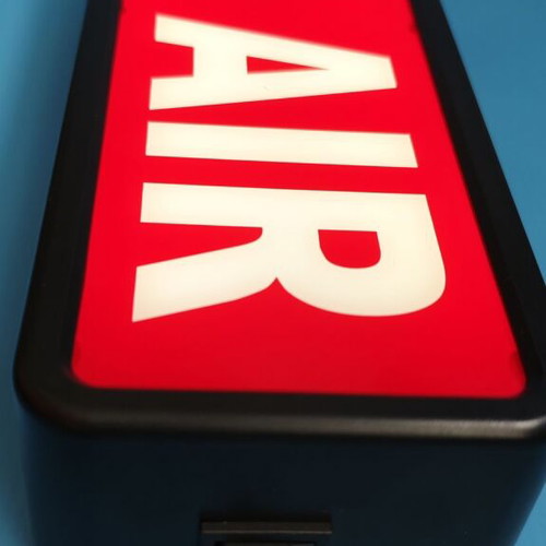 LED On Air Sign with Remote Control, New