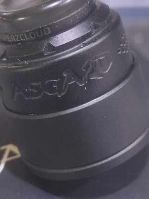 Vaperz Cloud Asgard V2 RDA 28mm σε σατινέ μαύρο με beauty ring 30mm