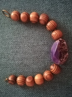 Βραχιόλι γυναικείο με ημιπολύτιμο λίθο νέο