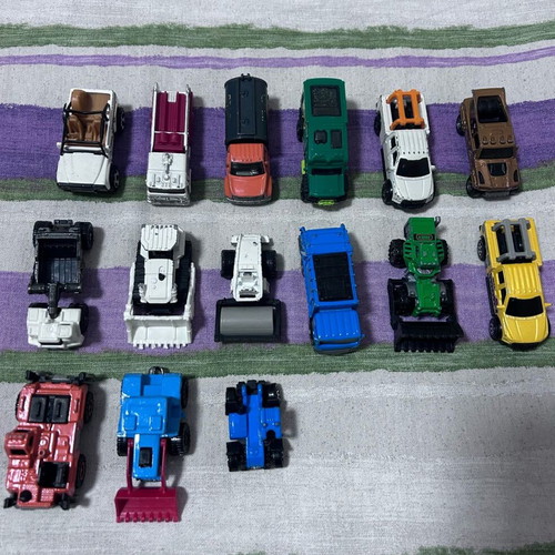 Matchbox cars used, pack of 15