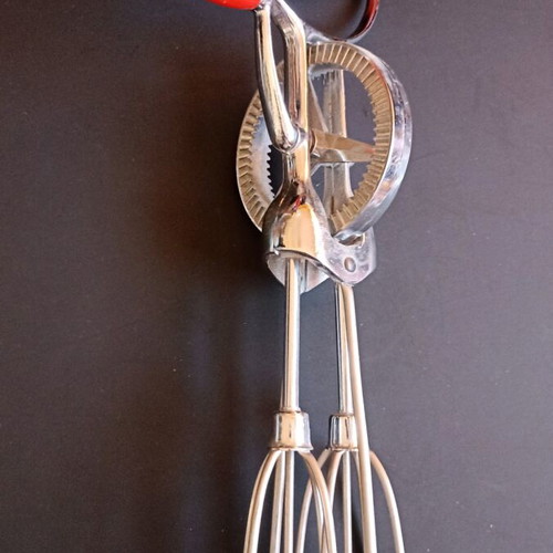 Vintage hand mixer inox like new