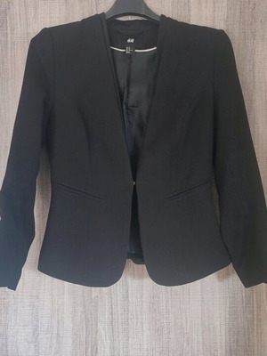 H&M Black Blazer Like New, Elegant Classic Design