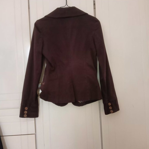 Ysatis women's cotton jacket, brown, size S