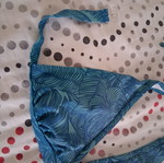 Women's bikini top like new, size M, blue turquoise