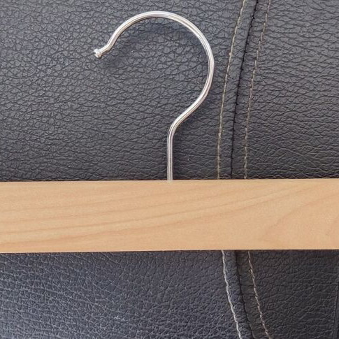 Wooden hangers like new for skirts and trousers