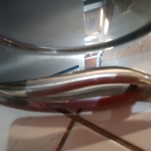 18/10 Round Tray 42-43 cm like new