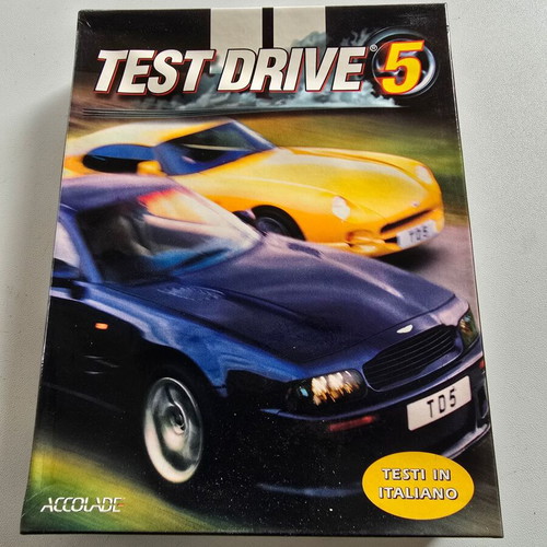 Test Drive 5 PC game used, big box 1998