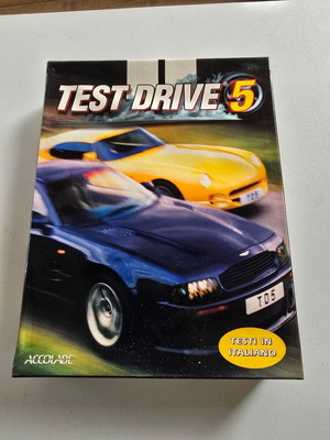 Test Drive 5 PC game used, big box 1998