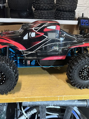 HSP 1/10 Monster Truck βενζινοκίνητο νίτρο σαν καινούργιο με αναβαθμίσεις και αξεσουάρ