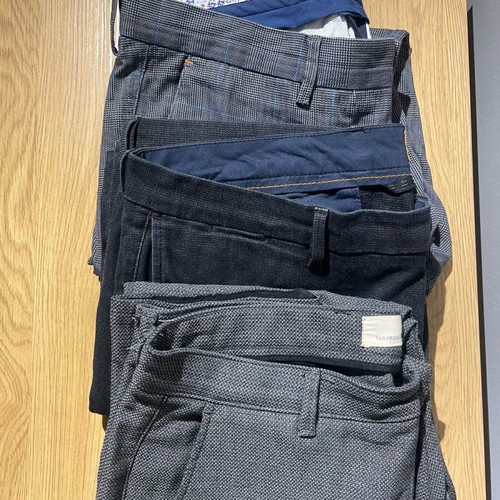 Boss men's pants pack of 3 used, size 46, gray