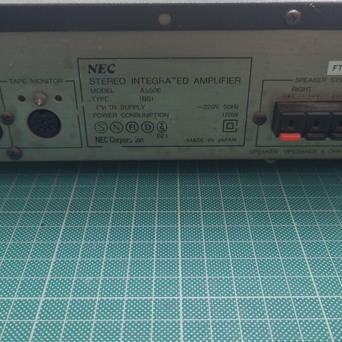 NEC Corporation A350E amplifier like new, made in Japan