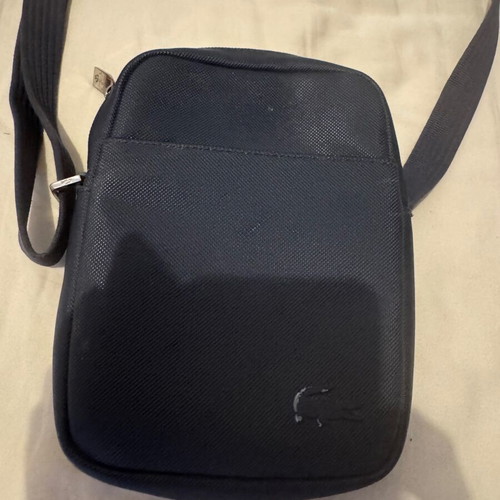 Lacoste crossbody bag, dark blue