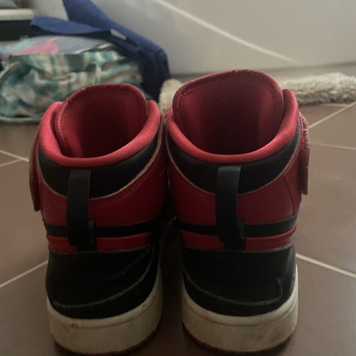 Nike Jordan High sneakers size 42, black and red