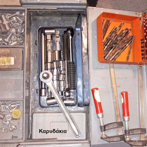 Master's toolbox used with many tools