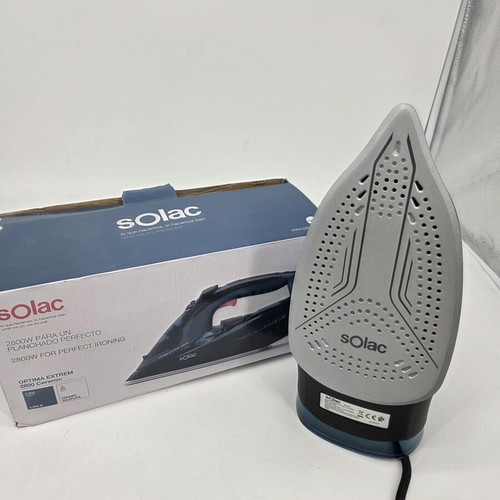 Solac PV2028 Optima Extrem steam iron ceramic coating 2800W new