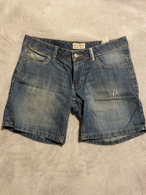 Denim shorts used Pull & Bear blue size M