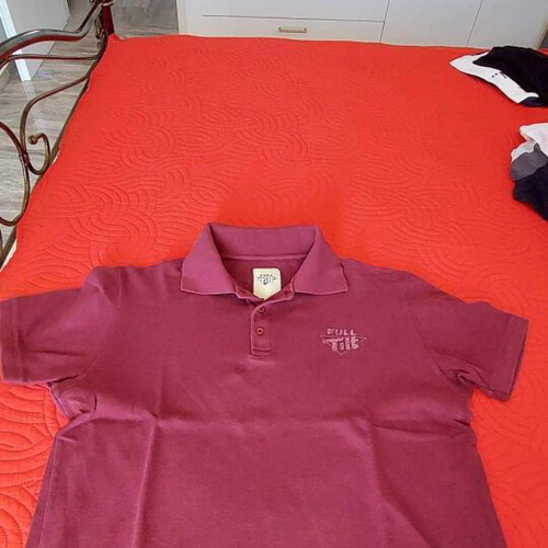 Poker Full Tilt shirt used, size M, red