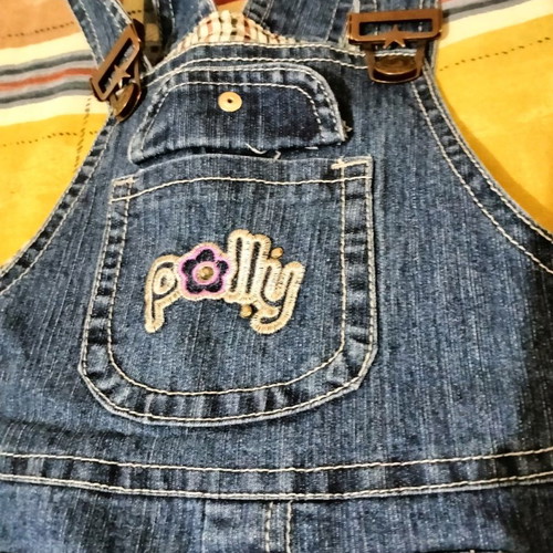 Denim overall jeans Polly new for toddlers 1.5-2.5 years