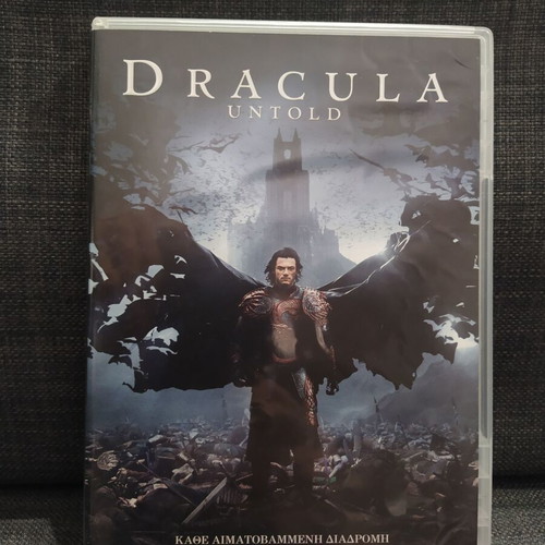 Dracula Untold DVD used, fantasy thriller with subtitles