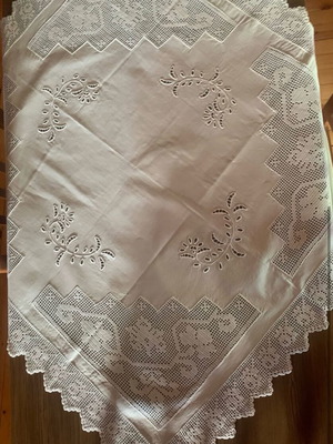 Handmade square linen new 1.00x1.00