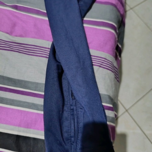 Givova tracksuit medium used, blue with leg zippers