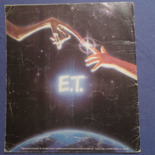 Panini ET The Extra-Terrestrial album used, 98% complete