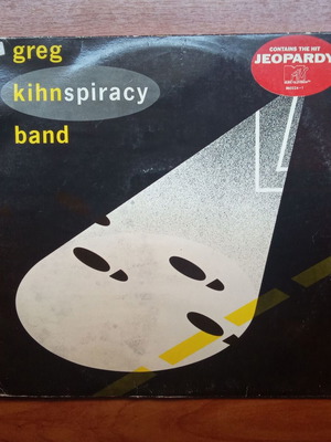 Greg Kihn Band Spiracy Jeopardy LP record used, 1980s