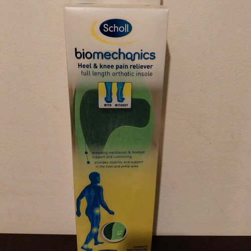 Scholl Biomechanics orthopedic insoles new, size M