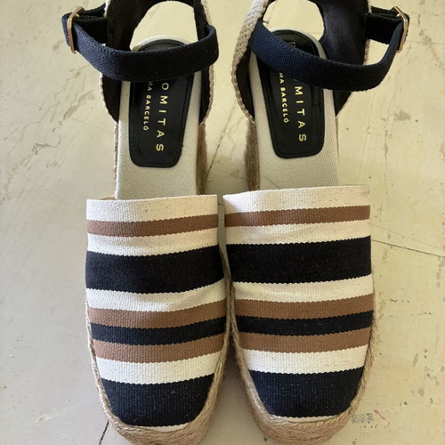Palomitas by Paloma Barceló espadrilles with jute platform