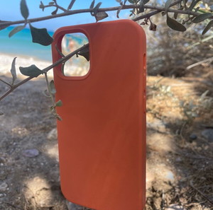 Θήκη για iPhone 12 mini πορτοκάλι σε εξωφρενική τιμή!!!