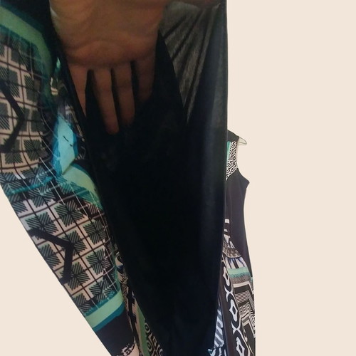 Raxevsky Dress Large with Geometric and Ethnic Patterns like New