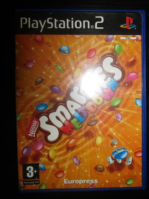 Smarties Meltdown PS2 used puzzle game