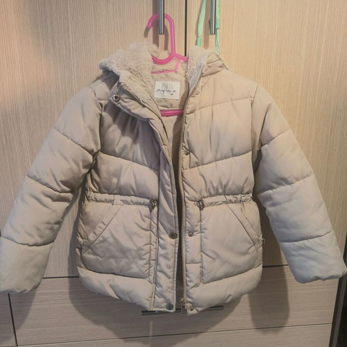 Zara children's jacket like new with warm lining size 128 cm