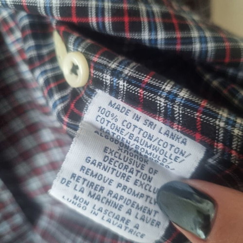 Ralph Lauren men's shirt small slim fit plaid like new